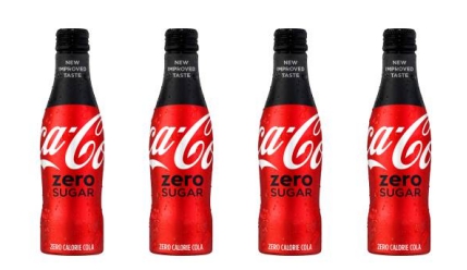 零度可乐升级为 零糖可乐 ,更接近经典原味